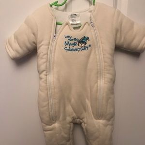 Baby Merlin’s magical sleep suit